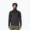 Men's fleece sweatshirt Patagonia R1 black w/black