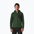 Men's trekking sweatshirt Patagonia R1 Air Full-Zip Hoody treeline green