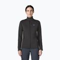 Women's fleece sweatshirt Patagonia R1 black w/black