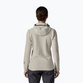 Women's fleece sweatshirt Patagonia R1 Air Full-Zip Hoody birch white 2