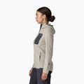Women's fleece sweatshirt Patagonia R1 Air Full-Zip Hoody birch white 3