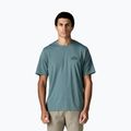 Men's T-shirt Patagonia Cap Cool Daily Cloud Crag blue sage - light blue sage x-dye