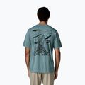 Men's T-shirt Patagonia Cap Cool Daily Cloud Crag blue sage - light blue sage x-dye 2