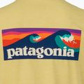 Men's T-shirt Patagonia Capilene Cool Daily Boardshort Logo limestone yellow - light limestone yellow x-dye 5