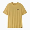 Men's T-shirt Patagonia Capilene Cool Daily Boardshort Logo limestone yellow - light limestone yellow x-dye