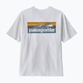 Men's T-shirt Patagonia Boardshort Logo Pocket Responsibili fiber white 2