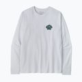 Men's longsleeve Patagonia Great Waves Responsibili-Tee LS fiber white