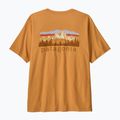 Men's T-shirt Patagonia Fitz Roy Foothills dried mango 2