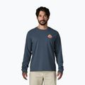 Men's longsleeve Patagonia Great Waves Responsibili-Tee LS summit blue