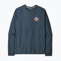 Men's longsleeve Patagonia Great Waves Responsibili-Tee LS summit blue 2