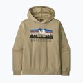 Men's trekking sweatshirt Patagonia Fitz Roy Foothills Daily Hoody weathered stone 2