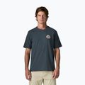 Men's T-shirt Patagonia Great Waves Responsibili-Tee summit blue