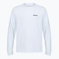 Men's longsleeve Patagonia P-6 Logo Responsibili fiber white