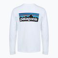 Men's longsleeve Patagonia P-6 Logo Responsibili fiber white 2