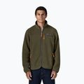 Men's fleece sweatshirt Patagonia Retro Pile basin green
