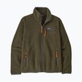 Men's fleece sweatshirt Patagonia Retro Pile basin green 5