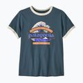Women's T-shirt Patagonia Great Waves Ringer Tee summit blue 2