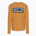 Women's longsleeve Patagonia P-6 Logo Responsibili-Tee LS dried mango 2