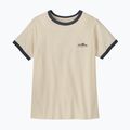 Women's T-shirt Patagonia Fitz Roy Foothills Ringer Tee undyed natural