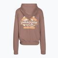 Women's trekking sweatshirt Patagonia Great Waves Daily Hoody moonrise taupe 2