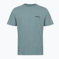 Men's T-shirt Patagonia P-6 Logo blue sage