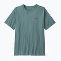 Men's T-shirt Patagonia P-6 Logo blue sage