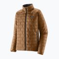 Men's insulated jacket Patagonia Nano Puff deer brown 10