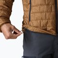 Men's insulated jacket Patagonia Nano Puff Hoody deer brown 8