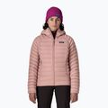 Women's down jacket Patagonia Down Sweater Hoody moonrise taupe