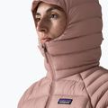Women's down jacket Patagonia Down Sweater Hoody moonrise taupe 7