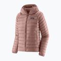 Women's down jacket Patagonia Down Sweater Hoody moonrise taupe 11