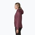 Women's insulated jacket Patagonia Nano Puff Hoody berry fig 3