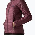 Women's insulated jacket Patagonia Nano Puff Hoody berry fig 5