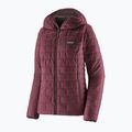 Women's insulated jacket Patagonia Nano Puff Hoody berry fig 9