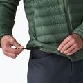 Men's down jacket Patagonia Down Sweater Hoody treeline green 7