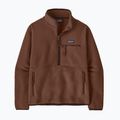 Women's fleece sweatshirt Patagonia Retro Pile Marsupial berm brown 5
