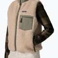 Women's gilet Patagonia Classic Retro-X dark natural w/river rock green 4