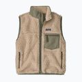Women's gilet Patagonia Classic Retro-X dark natural w/river rock green 5