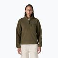 Women's fleece sweatshirt Patagonia Retro Pile Marsupial basin green
