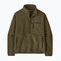 Women's fleece sweatshirt Patagonia Retro Pile Marsupial basin green 6