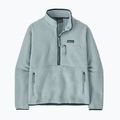 Women's fleece sweatshirt Patagonia Retro Pile Marsupial virtually blue 5