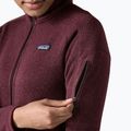 Women's trekking sweatshirt Patagonia Better Sweater berry fig 5