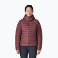 Women's down jacket Patagonia Down Sweater Hoody dark ruby