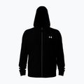 Men's sweatshirt Under Armour Flex Fleece Full Zip black/white