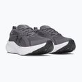 Men's running shoes Under Armour Assert 11 castlerock/white/black 4