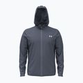 Men's training jacket Under Armour Tech Utility Woven Jacket downpour gray/white