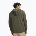Men's sweatshirt Under Armour Rival Fleece Full Zip marine od green/white 2
