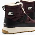 Women's snow boots Sorel Whitney III Mid Wp red lodge/black 8