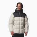 Men's insulated jacket Columbia Puffect IV Hooded dark stone/shark