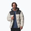 Men's insulated jacket Columbia Puffect IV Hooded dark stone/shark 5
